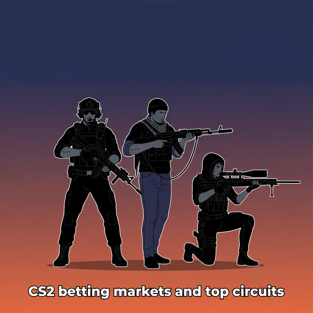 Counter-Strike 2 betting markets and tournaments: match/map winners, totals, handicaps; Majors, BLAST, ESL, IEM, CCT.