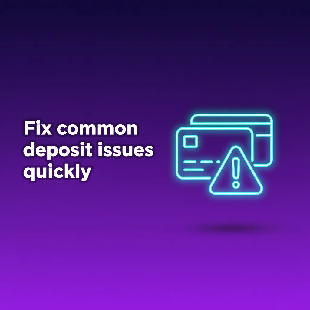 Fix deposit issues: card declined, pending Mobile Money, wrong crypto network, limit reached, ID verification required.