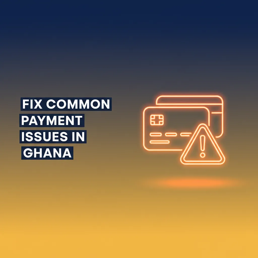 Ghana payment issues guide: card OTP decline, limits, wrong crypto network, name mismatch, pending delays.