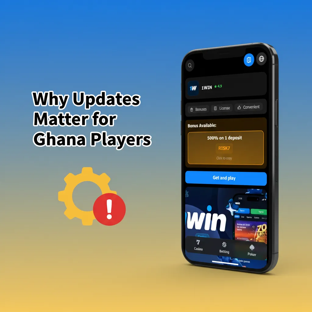 Why updates matter for Ghana players: new leagues, security, fewer crashes, faster cash‑outs; keep auto‑updates on.