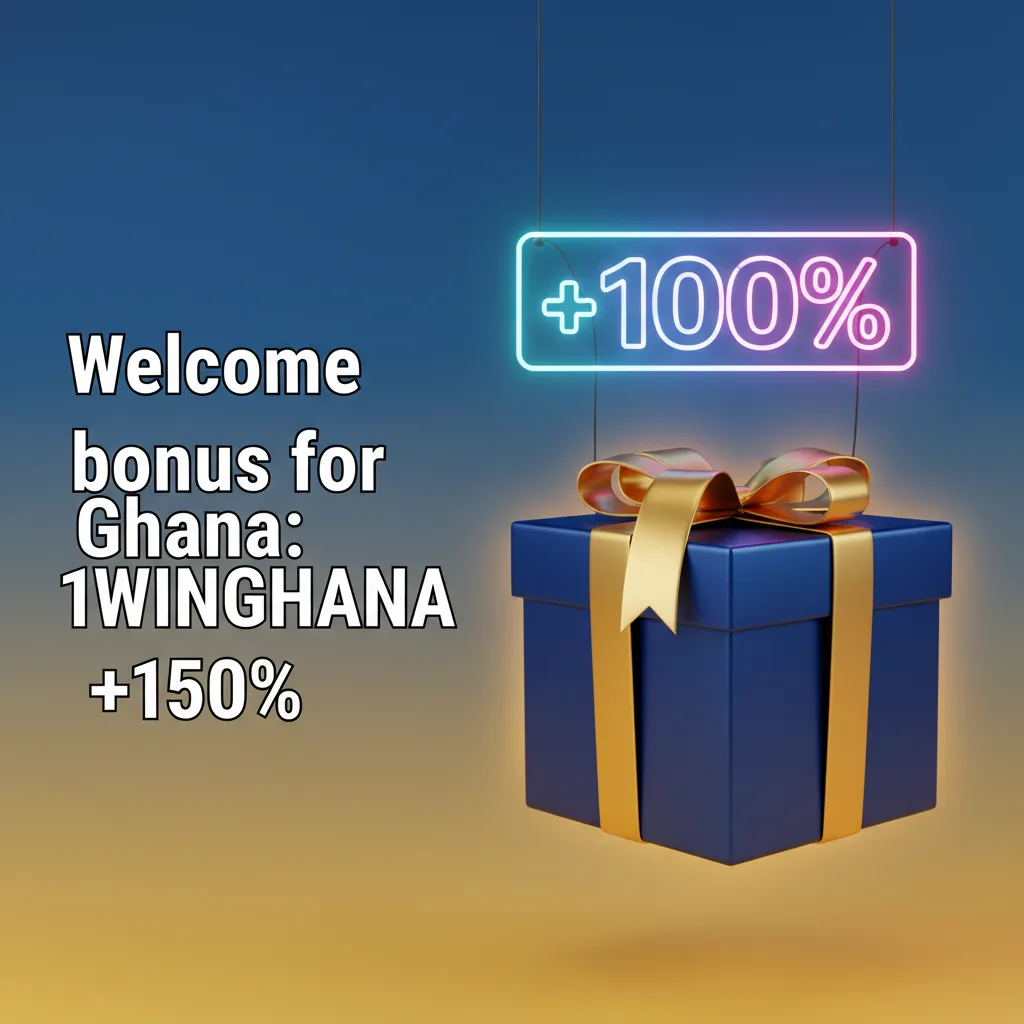 Ghana welcome bonus: +150% first deposit Sports betting. Use code 1WINGHANA at deposit; sign up and place qualifying bets.