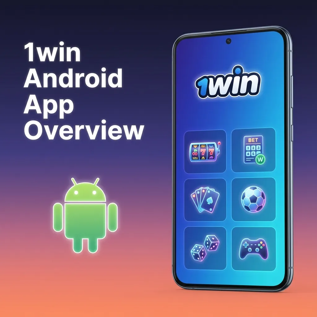 1win Android app interface for mobile betting and casino with fast login, deposits, and bet placement on the go.