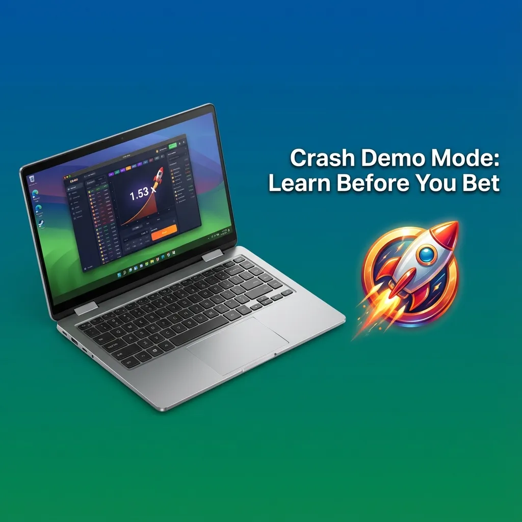Try Crash in demo: real rules and multipliers, virtual credits only, no deposit or signup; practice safely before cash play.