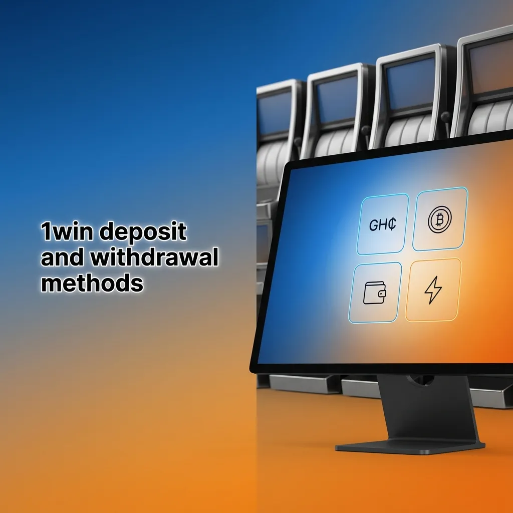 1win Ghana deposit and withdrawal options: MTN, Vodafone Cash, AirtelTigo, Visa, Mastercard, Skrill, Neteller, Bitcoin, USDT.