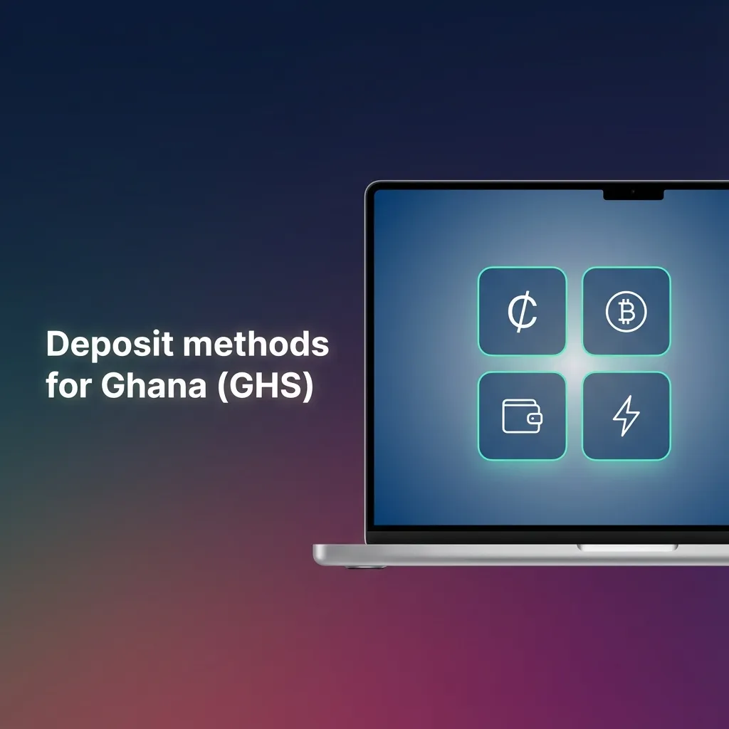 Deposit methods in Ghana (GHS): 1win wallet steps with mobile money or bank card, fees/limits, confirm, check balance.