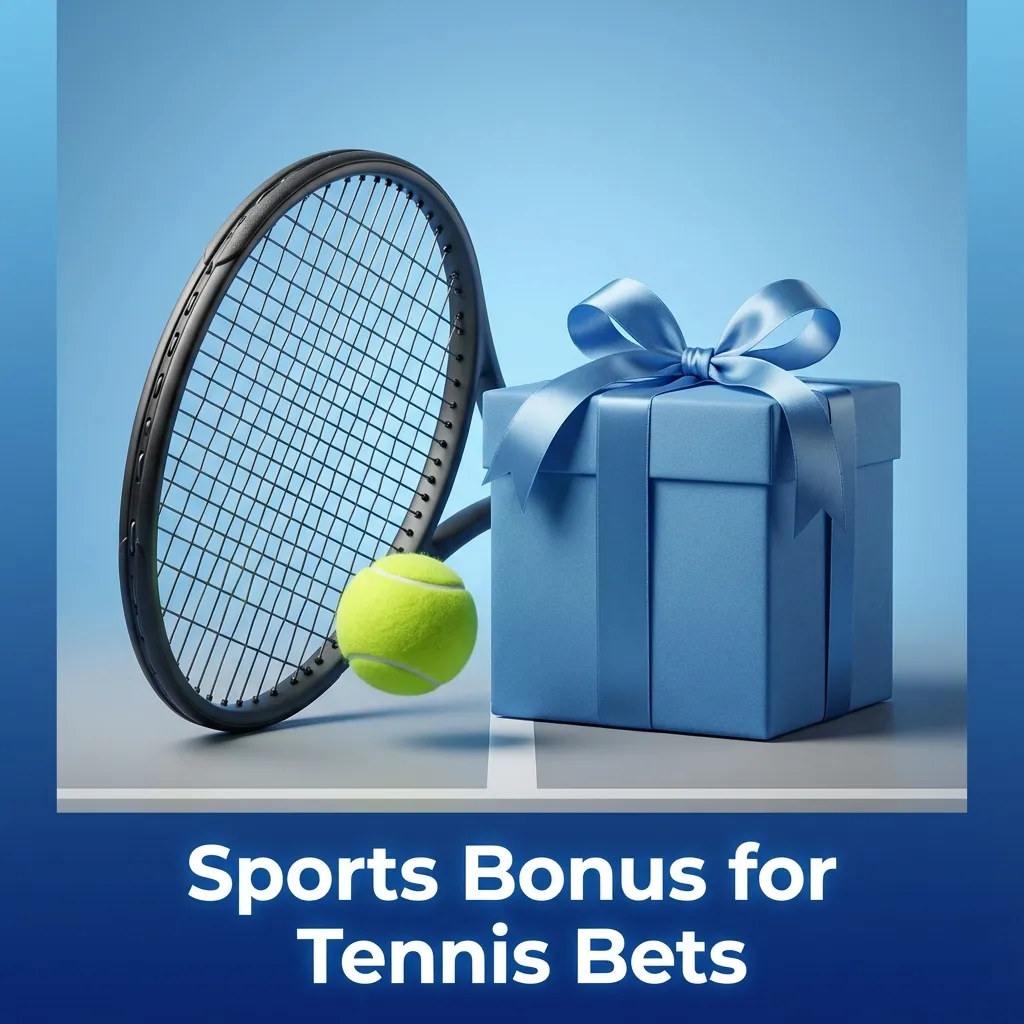1win sports welcome bonus banner for tennis bets, amount in GHS shown, pre-match and live bets count, time limits apply