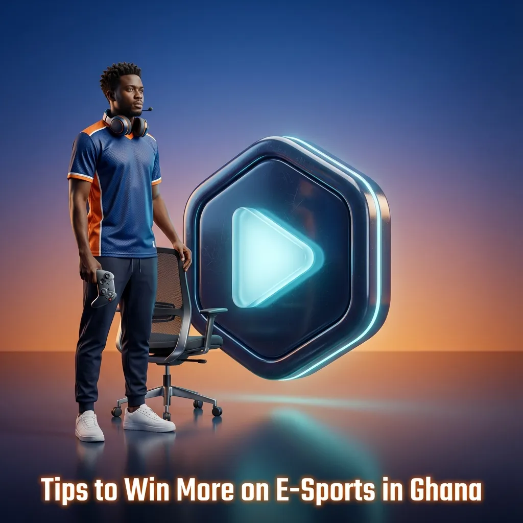 Infographic: Ghana esports betting tips—bankroll, study maps, track odds, specialize, set limits, think long term