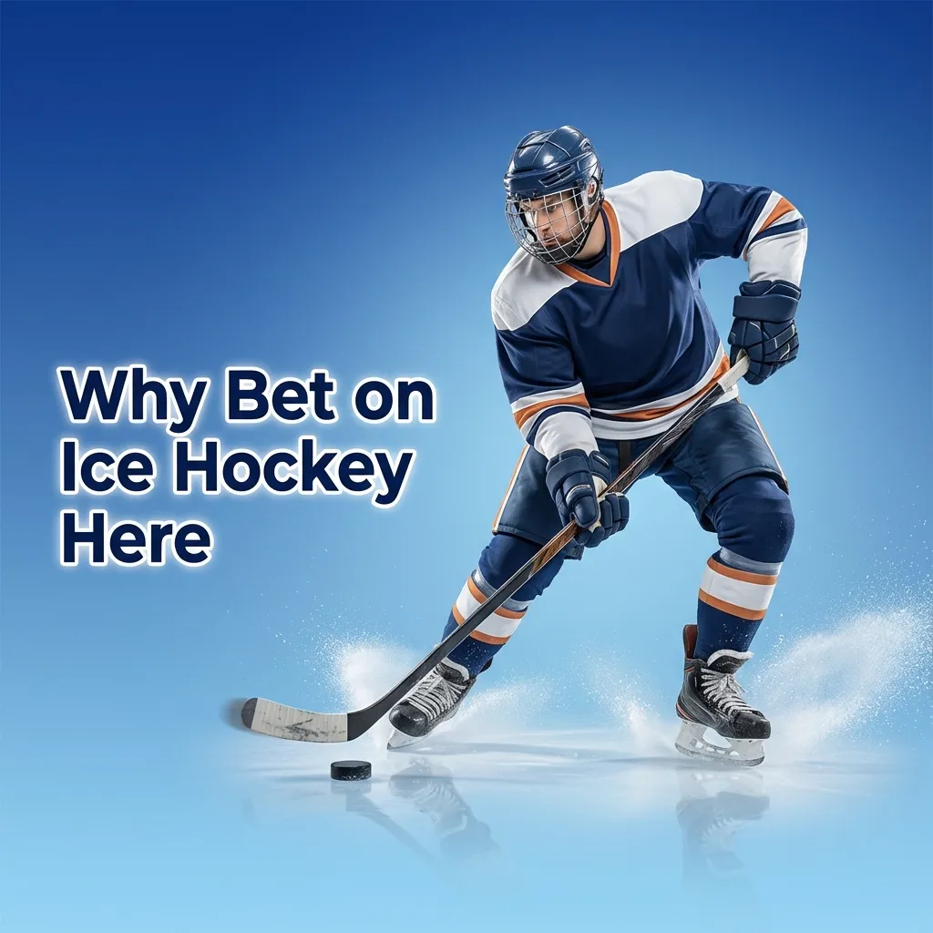 Ice hockey betting: broad markets, in-play incl OT/SO, cash out, live stats, fast GHS payments, low stakes, account limits.