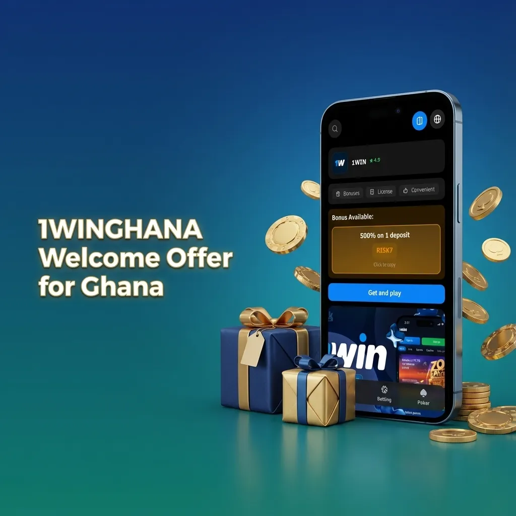1WINGHANA Ghana welcome offer: +150% first deposit with code; sports bets, casino games, free spins; check promo terms.