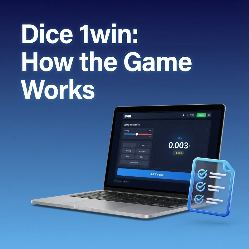 Dice 1win interface: set GHS stake, choose chance, Under/Over, roll; multipliers vary; auto-bet and limits available.