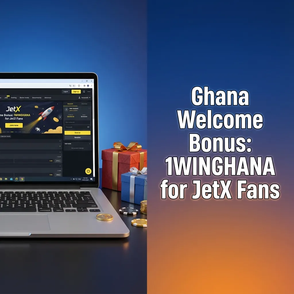 1win Ghana welcome bonus +150% code 1WINGHANA; min GHS 20; 35x wager in 14 days; JetX reduced contribution