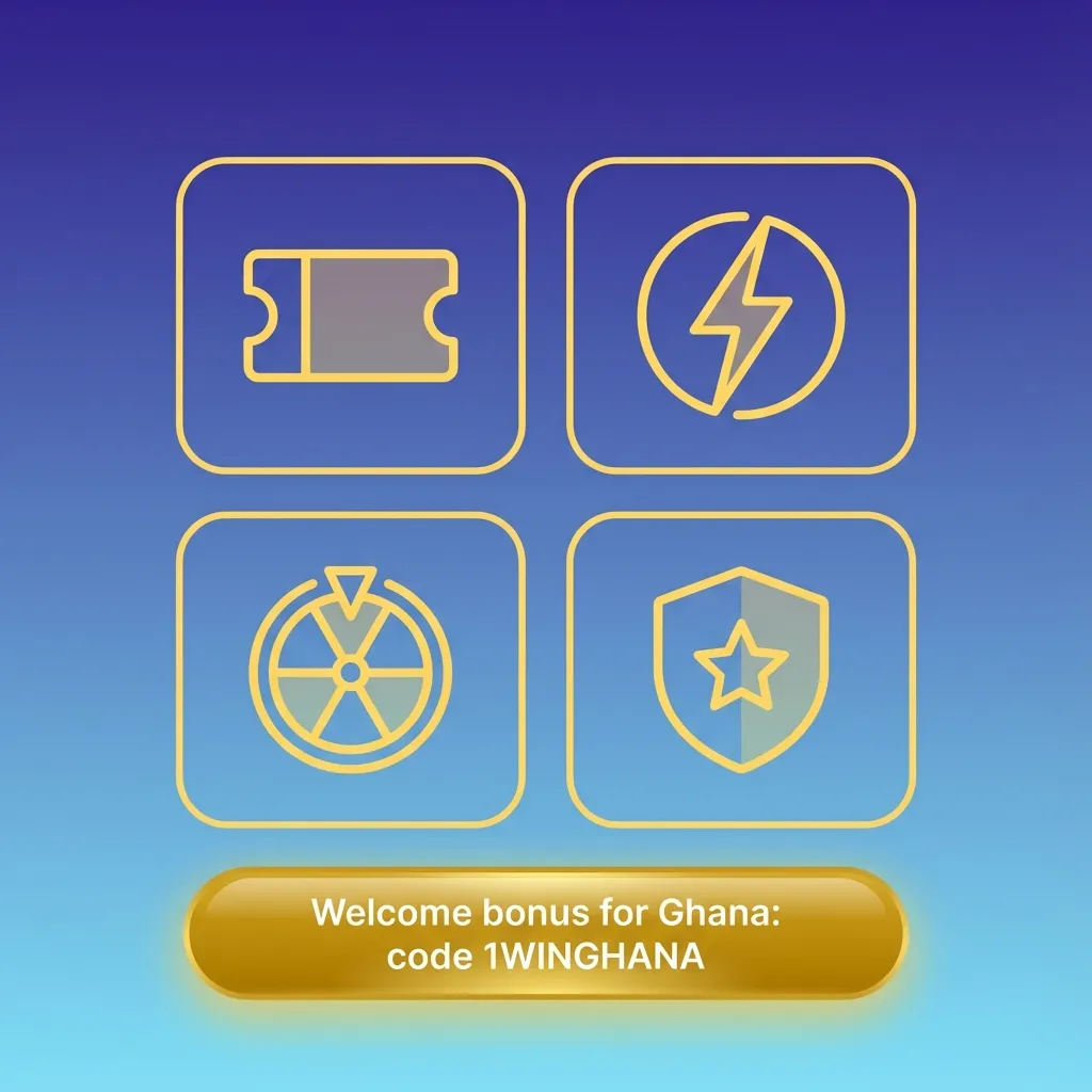 Ghana welcome bonus: +150% first deposit for casino and sports. Use code 1WINGHANA. Min deposit GHS 20.